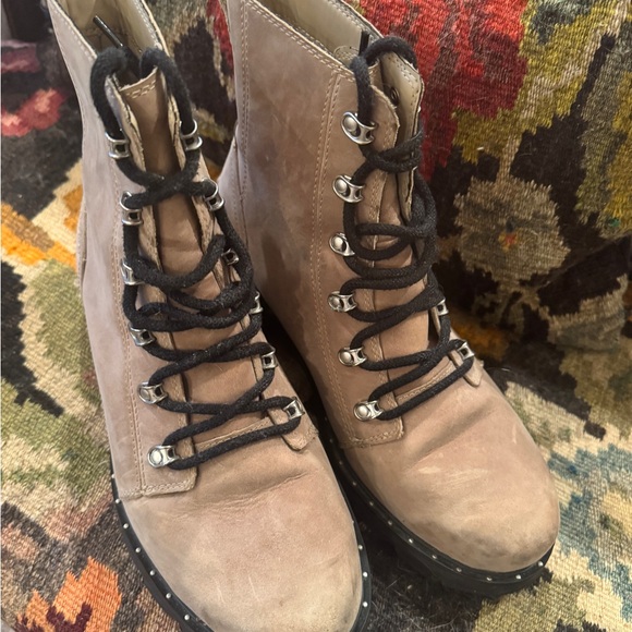Sorel leather combat boots W 11 - Picture 2 of 5